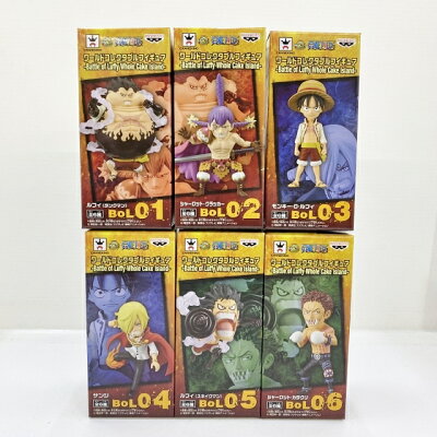 楽天市場 Banpresto バンプレスト Wcf ワンピース ワールドコレクタブルフィギュア ワーコレ Battle Of Luffy Whole Cake Island 全6種セット 中古 ワンピースフィギュア 四日市 併売品 063 07hh フーリエ 楽天市場店