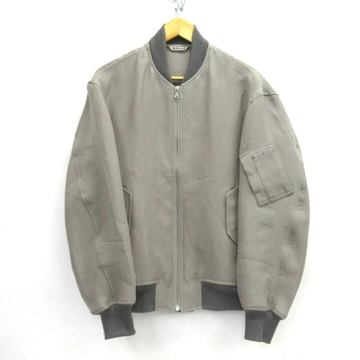 楽天市場】AURALEE SILK TRIPLE CLOTH ZIP BLOUSON オーラリー シルク  