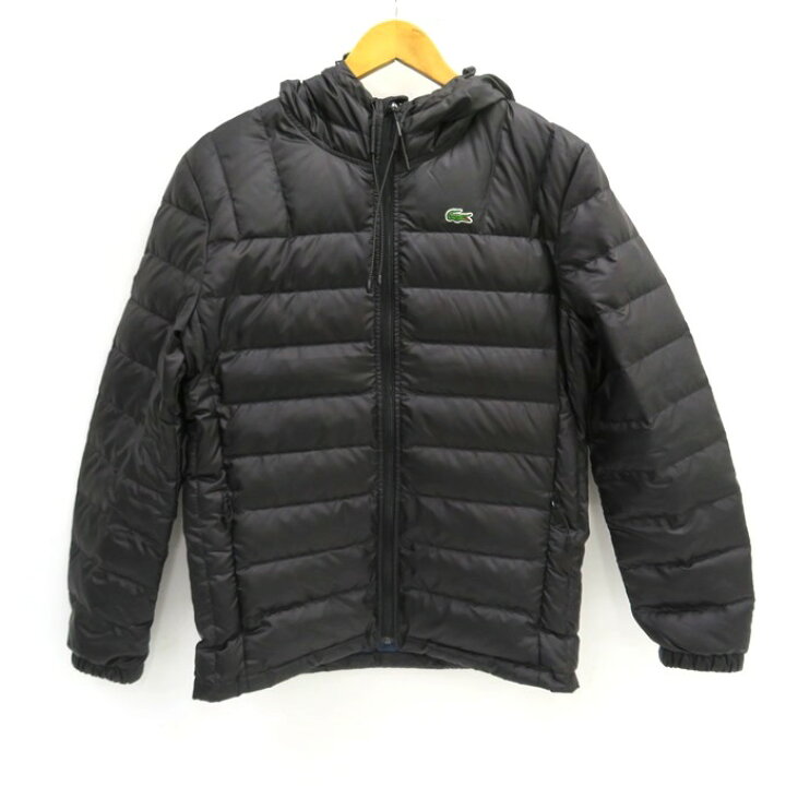 楽天市場】LACOSTE（ラコステ） ダウンジャケット BH543E ブラック 