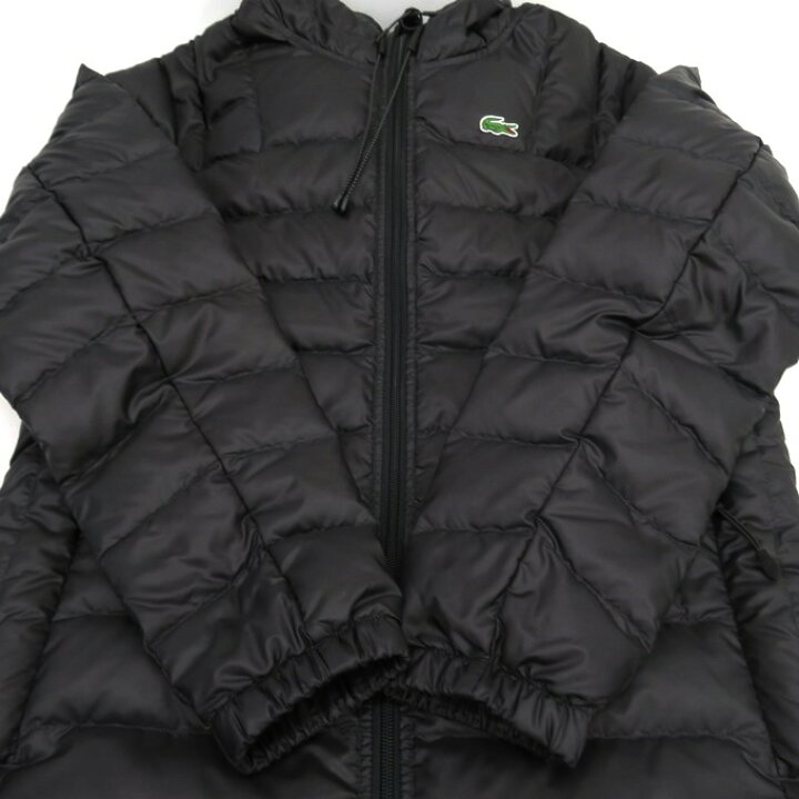 楽天市場】LACOSTE（ラコステ） ダウンジャケット BH543E ブラック 