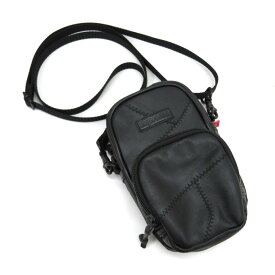 SUPREME 19AW Patchwork Leather Small Shoulder Bag シュプリーム　パッチワークレザー スモール ショルダーバッグ ブラック【中古】【137 カバン】【四日市 併売品】【137-220209-02USH】
