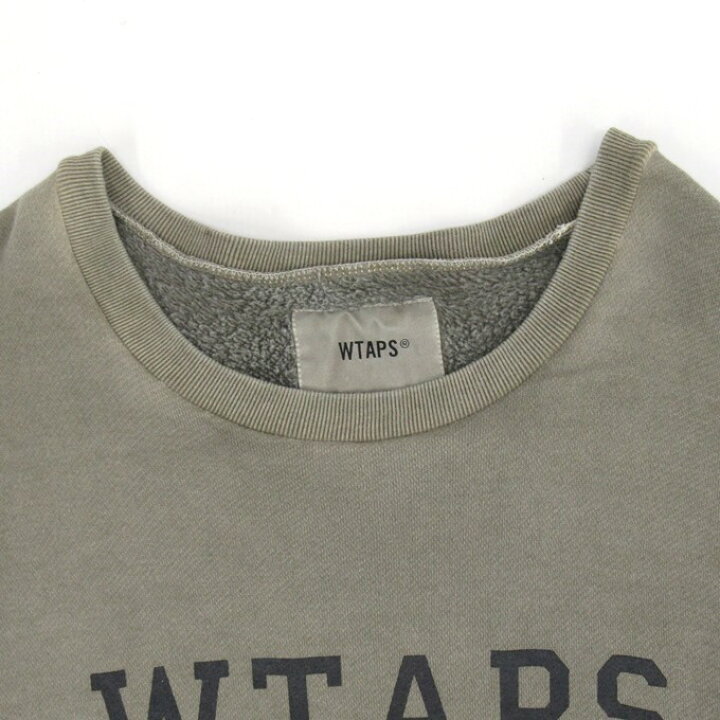 楽天市場】WTAPS COLLEGE.DESIGN CREW NECK ダブルタップス カレッジ  