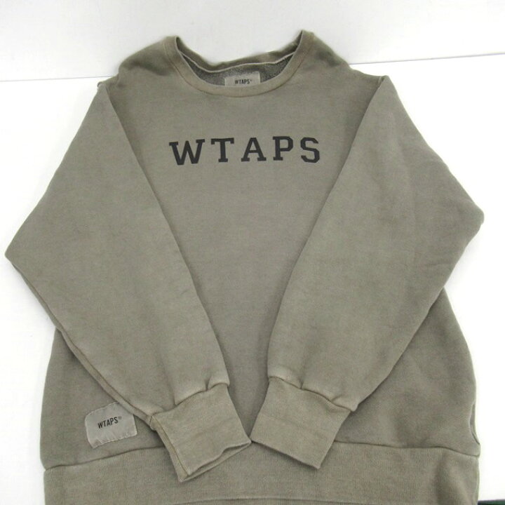 楽天市場】WTAPS COLLEGE.DESIGN CREW NECK ダブルタップス カレッジ  