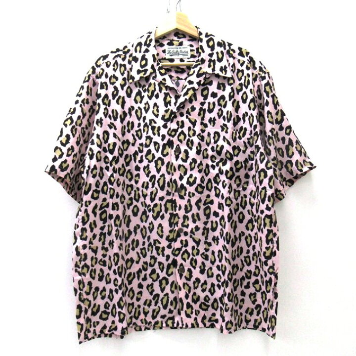 楽天市場】WACKO MARIA LEOPARD OPEN COLLAR SHIRT ワコマリア 