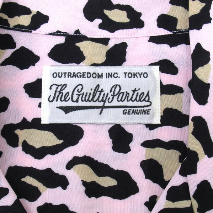 楽天市場】WACKO MARIA LEOPARD OPEN COLLAR SHIRT ワコマリア 