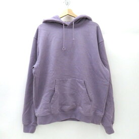STOCKHOLM SURFBOARD CLUB　BJORN ストックホルム サーフボード クラブ　ビョルン / バックロゴ プリント フーディ ラベンダー　サイズ：L【中古】【128 アメカジ】【四日市 併売品】【128-220510-10USH】