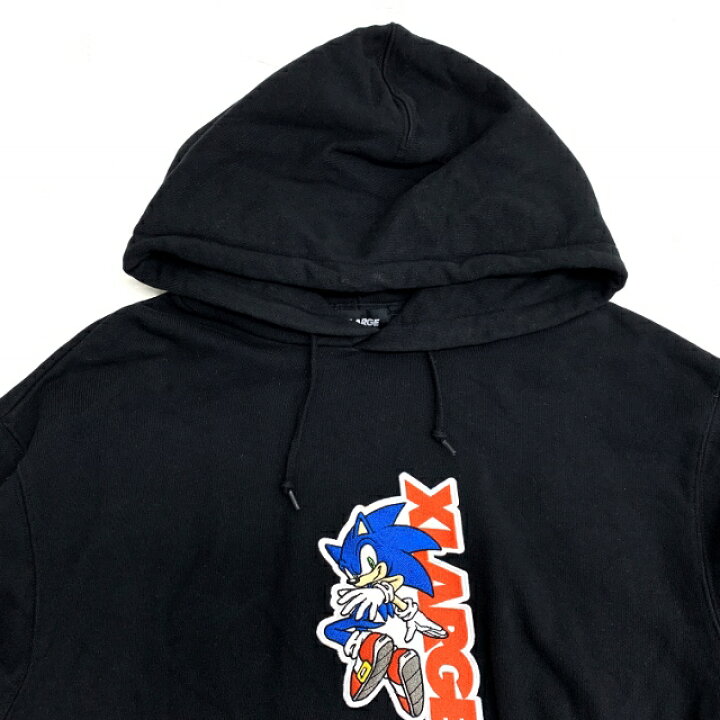 楽天市場】XLARGE×SONIC THE HEDGEHOG HOODED SWEAT エクストララージ 
