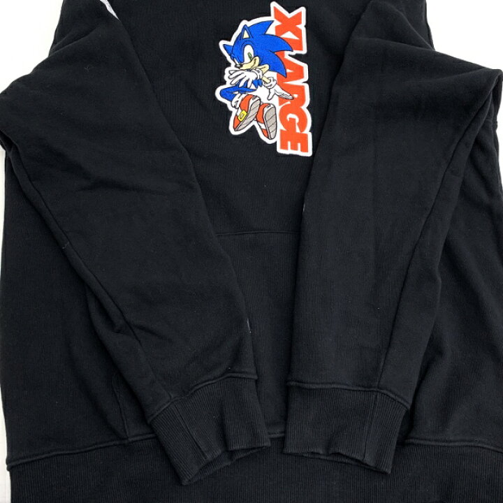 楽天市場】XLARGE×SONIC THE HEDGEHOG HOODED SWEAT エクストララージ 