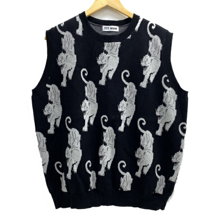 楽天市場】TTT MSW Panther Knit Vest ティー パンサー ニットベスト  