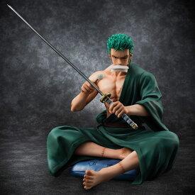 MegaHouse/メガハウス Excellent Model series Portrait.Of.Pirates ワンピース sit on a chair "S.O.C" P.O.P ロロノア・ゾロ【中古】【ワンピースフィギュア】【四日市 併売品】【063-220828-03ZH】