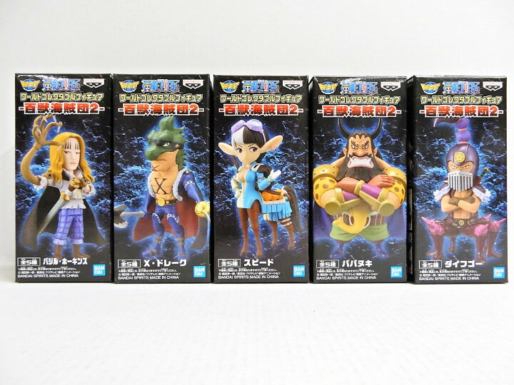 楽天市場 Banpresto バンプレスト ワーコレ Wcf ワンピース ワールドコレクタブルフィギュア メガ 百獣のカイドウ 百獣海賊団1 全5種 百獣海賊団2 全5種 セット 中古 ワンピースフィギュア 四日市 併売品 063 2722 02zh フーリエ 楽天市場店