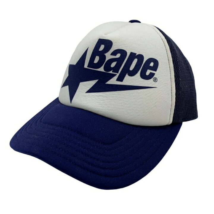 楽天市場】A BATHING APE BAPE STA MESH CAP アベイシングエイプ べ  