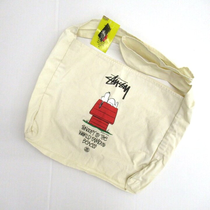 楽天市場】Stussy×Peanuts WF Beagle Sacoche ステューシー×ピーナッツ 