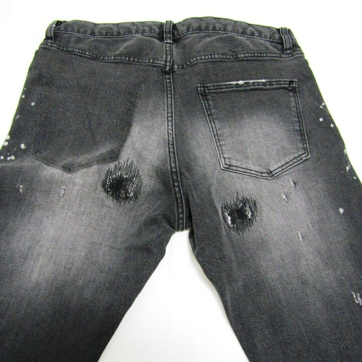 楽天市場】RE: Number (N)ine VINTAGE CLASH SLIM TAPERED DENIM PANTS 