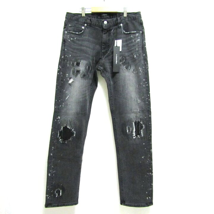楽天市場】RE: Number (N)ine VINTAGE CLASH SLIM TAPERED DENIM PANTS 