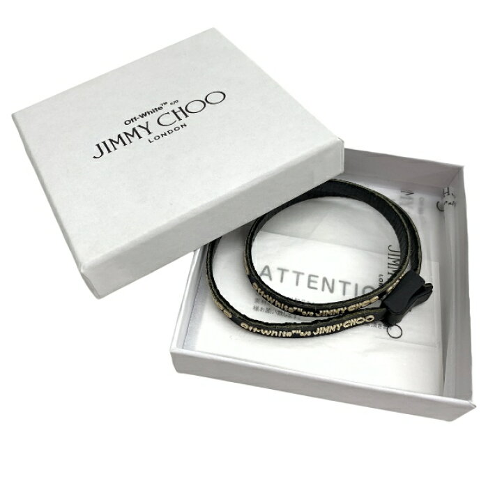 楽天市場】OFF-WHITE C/O JIMMY CHOO CONSTANCE RUBBER BRACELET オフ  