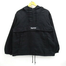 SUPREME 21SS Floral Tapestry Anorak Jacket シュプリーム　フローラル タペストリー アノラック ジャケット ブラック　サイズ：S【中古】【126 ストリート】【四日市 併売品】【126-221006-12USH】