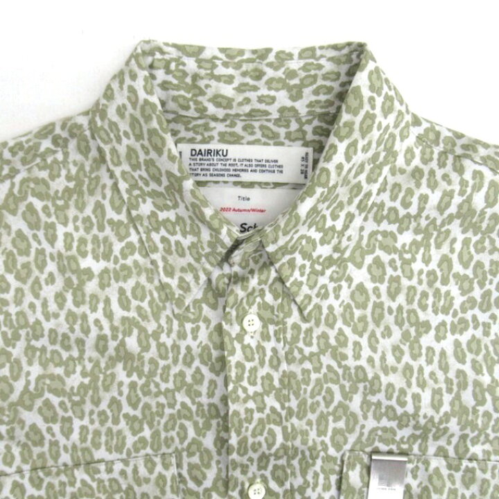 楽天市場】DAIRIKU ”Chimpira” Leopard Western Shirt ダイリク 