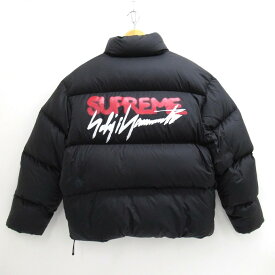 SUPREME×Yohji Yamamoto　Down Jacket シュプリーム×ヨウジヤマモト　ダウンジャケット ブラック　サイズ：M【中古】【126 ストリート】【四日市 併売品】【126-221008-01USH】