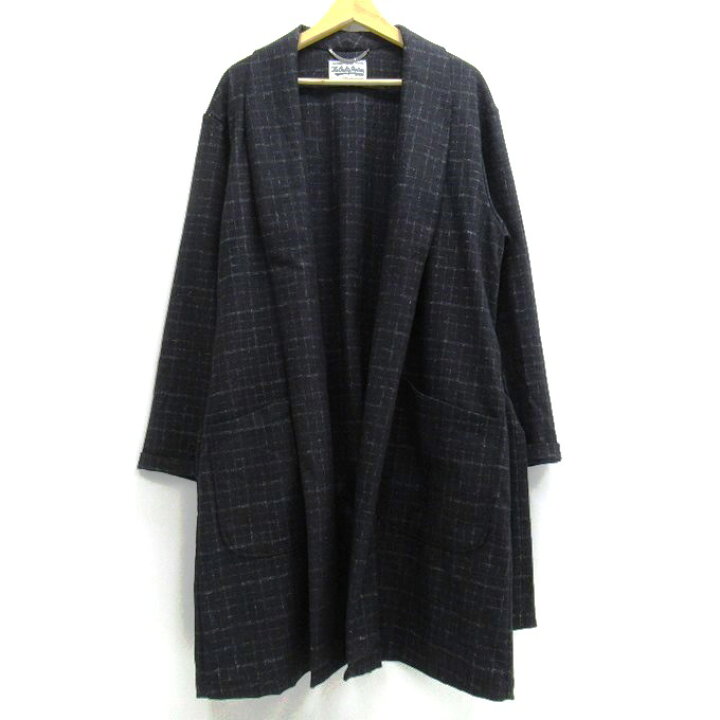 楽天市場】WACKO MARIA BURRED CHECK GOWN COAT ワコマリア バード 