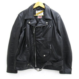 SUPREME 21AW Schott The Crow Perfecto Leather Jacket シュプリーム×ショット　ザ・クロウ　パーフェクト レザージャケット ブラック　サイズ：M【中古】【126 ストリート】【四日市 併売品】【126-221013-07USH】