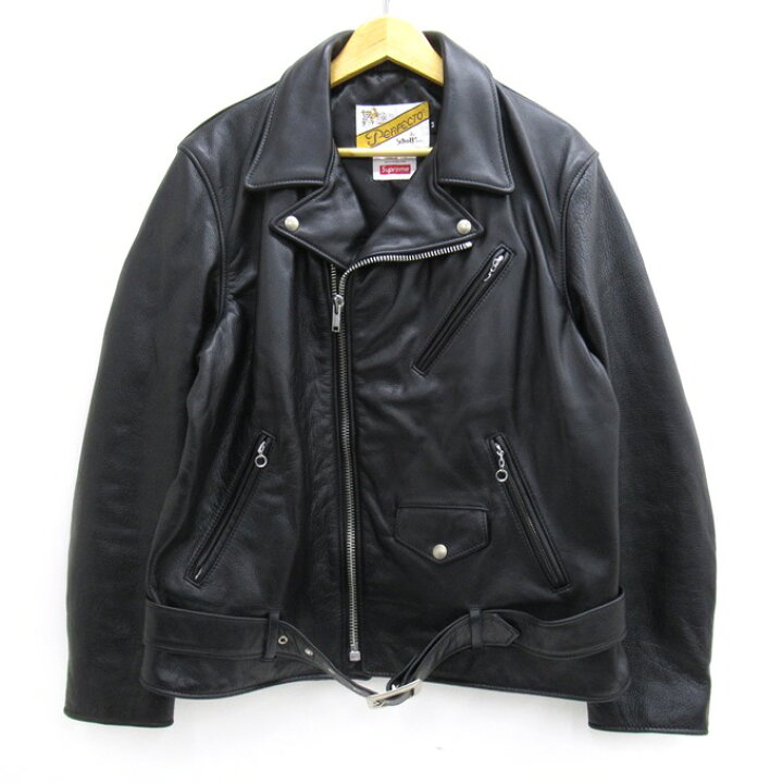 楽天市場】SUPREME 21AW Schott The Crow Perfecto Leather Jacket 