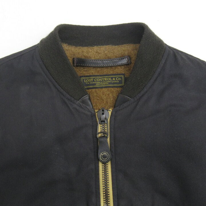 楽天市場】LOST CONTROL MA-1 Type JKT ロストコントロール MA-1 