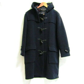 BURBERRY’S（バーバリーズ） イングランド製 ダッフルコート D-TK 1486　ネイビー　サイズ：10reg（M程度）【中古】【122 インポート】【四日市 併売品】【122-221217-07USH】