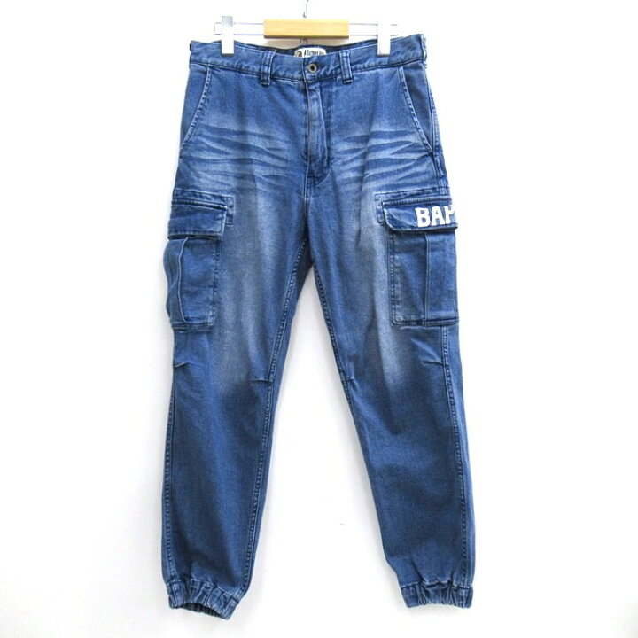 楽天市場】A BATHING APE 6POCKET JOGGER DENIM PANTS アベイシング 