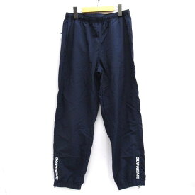 SUPREME 20AW Warm Up Pant シュプリーム　ウォームアップ パンツ ネイビー　サイズ：S【中古】【126 ストリート】【四日市 併売品】【126-230413-04USH】