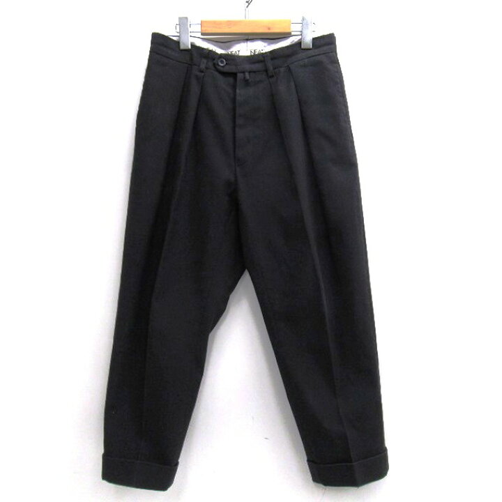 楽天市場】NEAT. HOPSACK WIDE PANTS ニート ホップサック ワイド 
