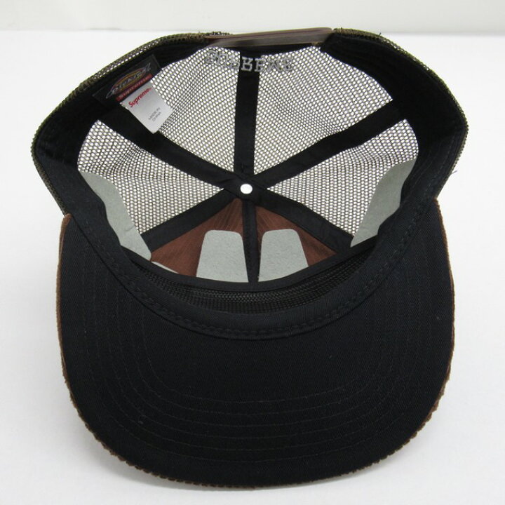 楽天市場】SUPREME×Dickies 22AW corduroy Mesh Back 5-PANEL 