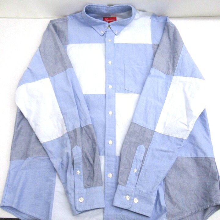 楽天市場】SUPREME 20AW Patchwork Oxford Shirt シュプリーム パッチ 