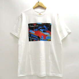 SUPREME×Yohji Yamamoto 20AW GAME OVER TEE シュプリーム×ヨウジヤマモト　ゲームオーバー T ホワイト　サイズ：L【中古】【126 ストリート】【四日市 併売品】【126-230614-03USH】