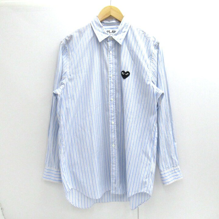 楽天市場】PLAY COMME des GARCONS STRIPE LONG-SLEEVED SHIRTS プレイ 