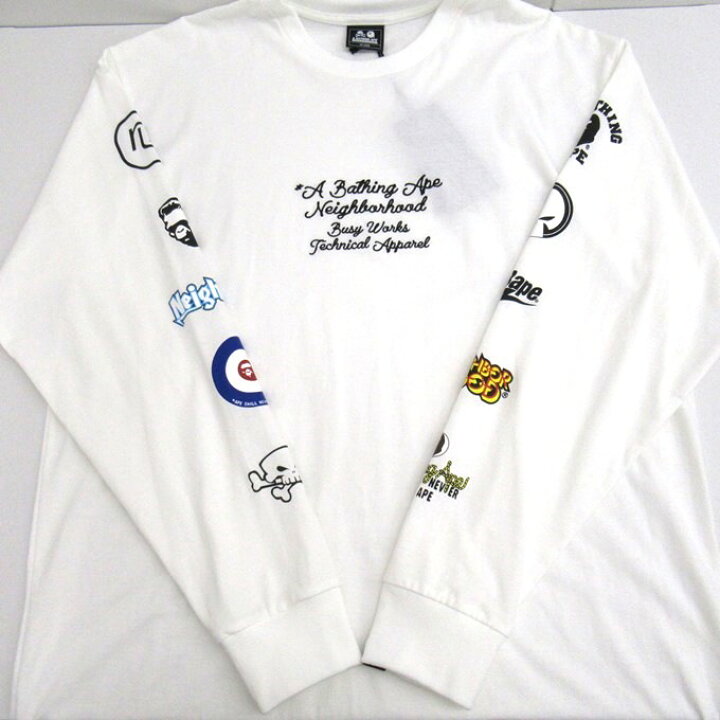 楽天市場】NEIGHBORHOOD × A BATHING APE L/S TEE ネイバーフッド×ア 