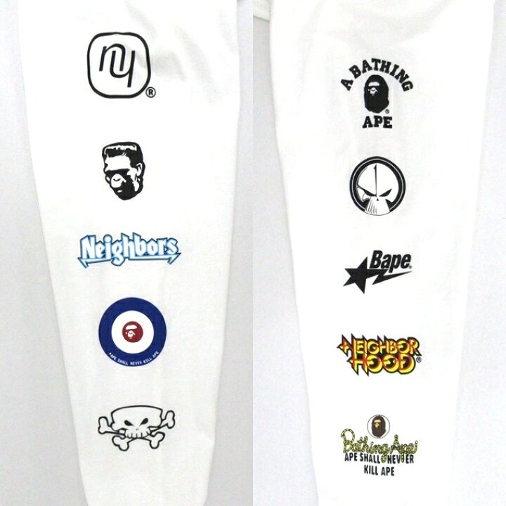 楽天市場】NEIGHBORHOOD × A BATHING APE L/S TEE ネイバーフッド×ア 