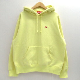 SUPREME 23SS Small Box Hooded Sweatshirt シュプリーム　スモールボックス フーデッド スウェットシャツ イエロー　サイズ：S【中古】【126 ストリート】【四日市 併売品】【126-230704-02USH】