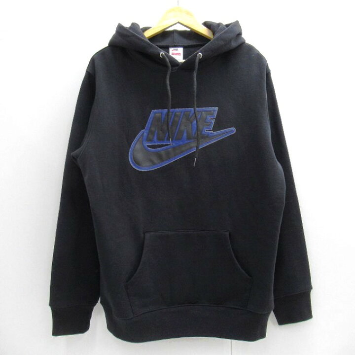 楽天市場】SUPREME×NIKE 19AW Leather Applique Hooded Sweatshirt  