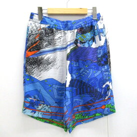 SUPREME 23SS Ronin Silk Short シュプリーム　ローニン シルク ショーツ ブルー　サイズ：S【中古】【126 ストリート】【四日市 併売品】【126-230913-10USH】