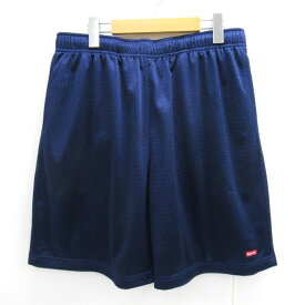 Supreme 23SS small Box Baggy Mesh short シュプリーム　スモールボックス バギー メッシュショーツ ネイビー　サイズ：S【中古】【126 ストリート】【四日市 併売品】【126-231011-08USH】