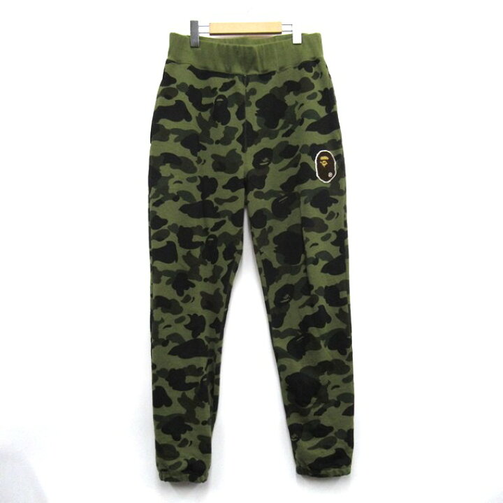 楽天市場】A BATHING APE 1st Camo head Patched Sweat Pant ア 