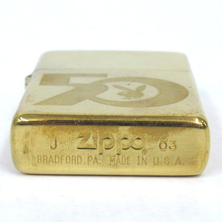 楽天市場】ZIPPO PLAYBOY 50th LOGO ジッポー プレイボーイ 50周年記念 