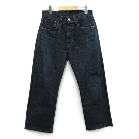 LEVI'S VINTAGE CLOTHING（リーバイス ヴィンテージ クロージング） 1947年復刻 501XXリジッド / デニムパンツ　※裾カット有 47501-0117　インディゴ　サイズ：W30/L34【中古】【128 アメカジ】【四日市 併売品】【128-231201-03USH】