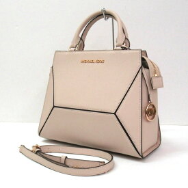 MICHAEL KORS　Prism Large Saffiano Leather Satchel マイケルコース　プリズム ラージ サフィアーノ レザー サッチェル/2WAY バッグ 30T9RTES3L　ピンク【中古】【148 SPブランド】【四日市 併売品】【148-231215-06USH】