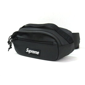 SUPREME 23AW Leather Waist Bag シュプリーム　レザー ウエストバッグ ブラック【中古】【137 カバン】【四日市 併売品】【137-231218-04USH】