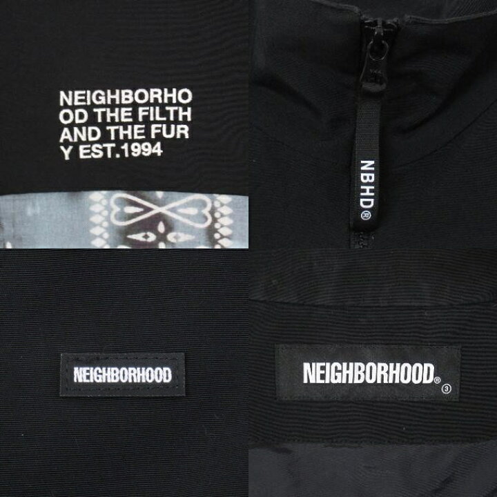 楽天市場】NEIGHBORHOOD BANDANA CHOPPED TRACK / E-JKT  