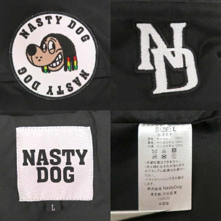 楽天市場】NastyDog（ナスティードッグ） ダウンジャケット ブラック 