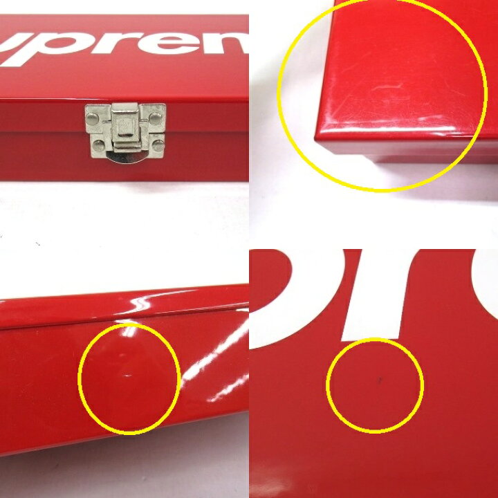 楽天市場】SUPREME 17SS Large Metal Storage Box シュプリーム ラージ 