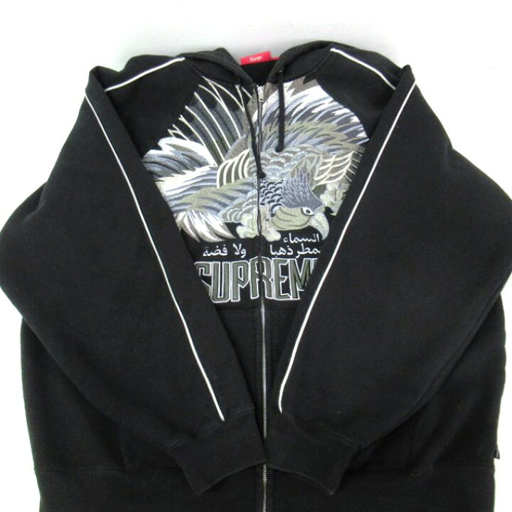 楽天市場】SUPREME 23SS Falcon Raglan Zip Up Hooded Sweatshit 